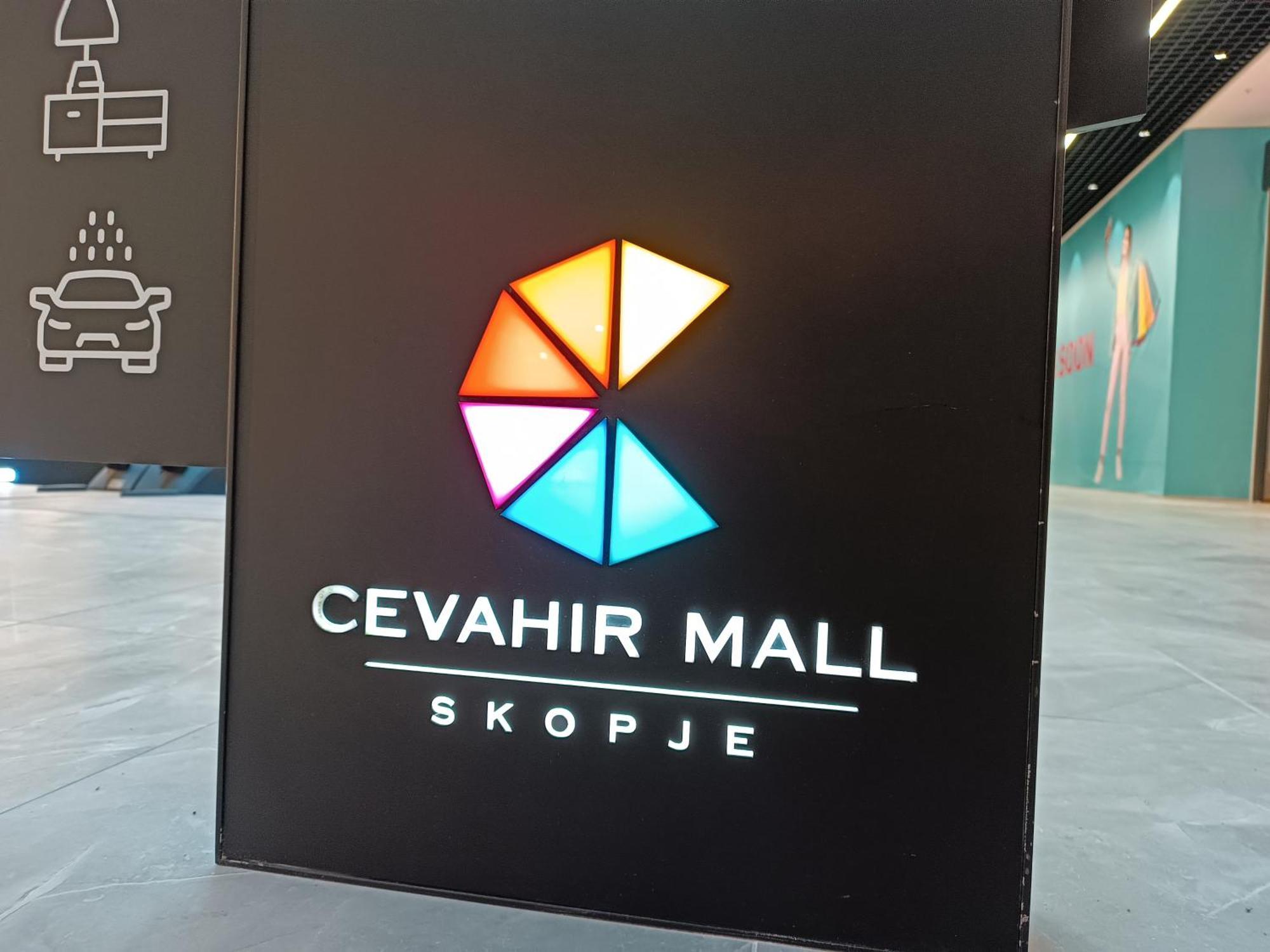 33Rd Floor Twin Apartments In Cevahir Sky City Complex With Pool, Spa, Fitness And Parking Included In Price 斯科普里 外观 照片